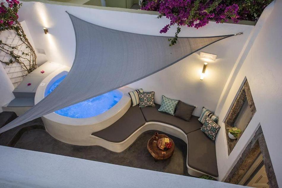 Angels Villa Santorini Меґалохорі Екстер'єр фото